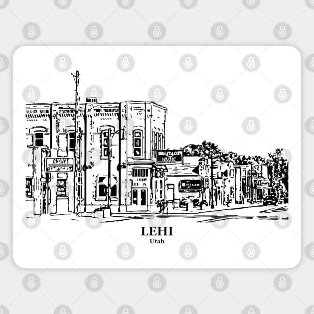 Lehi - Utah Magnet by Lakeric